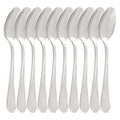 Gibson Home Hillside Daisies 10 Piece Stainless Steel Teaspoon Set