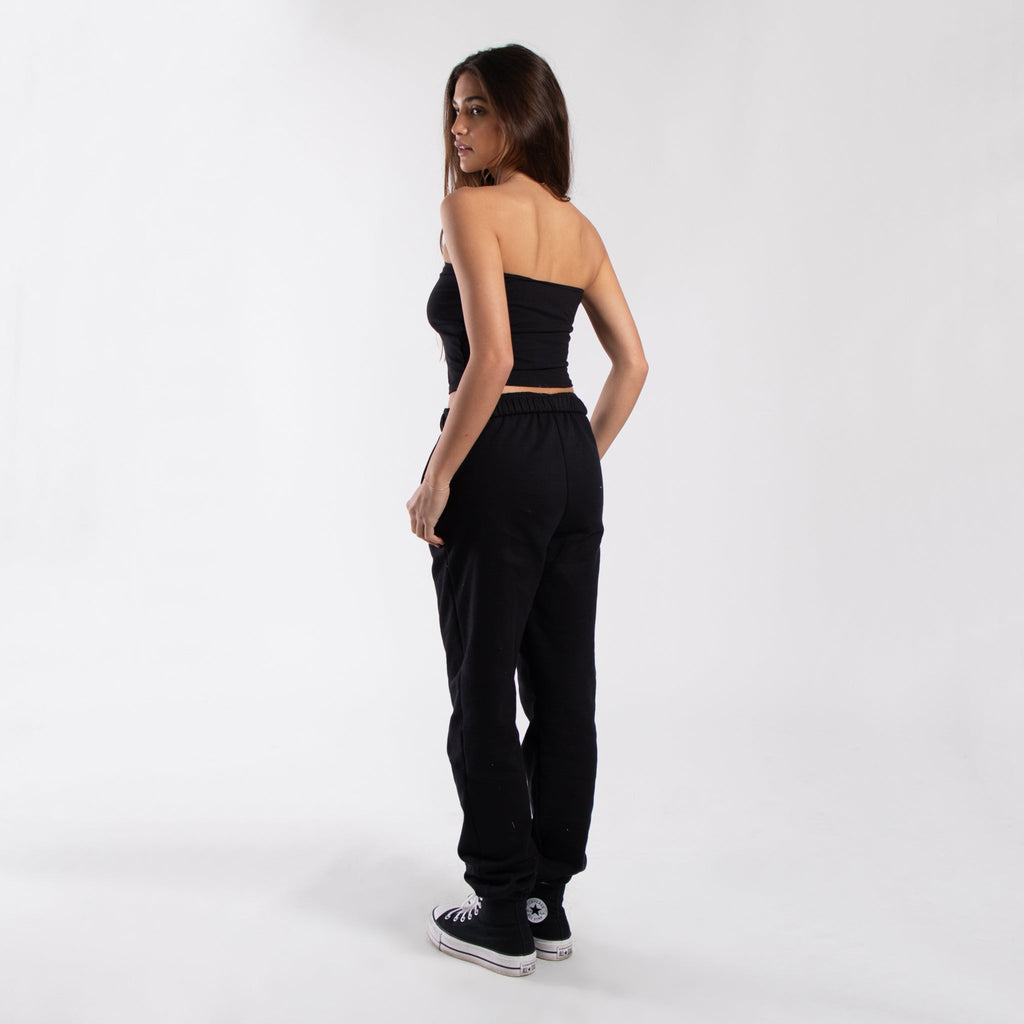 0894 - Women's Cropped Strapless Tube Top