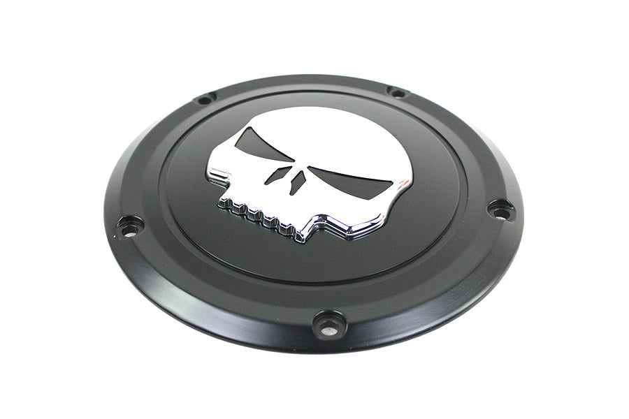 Black 5 Hole Skull Derby Cover - 78288B