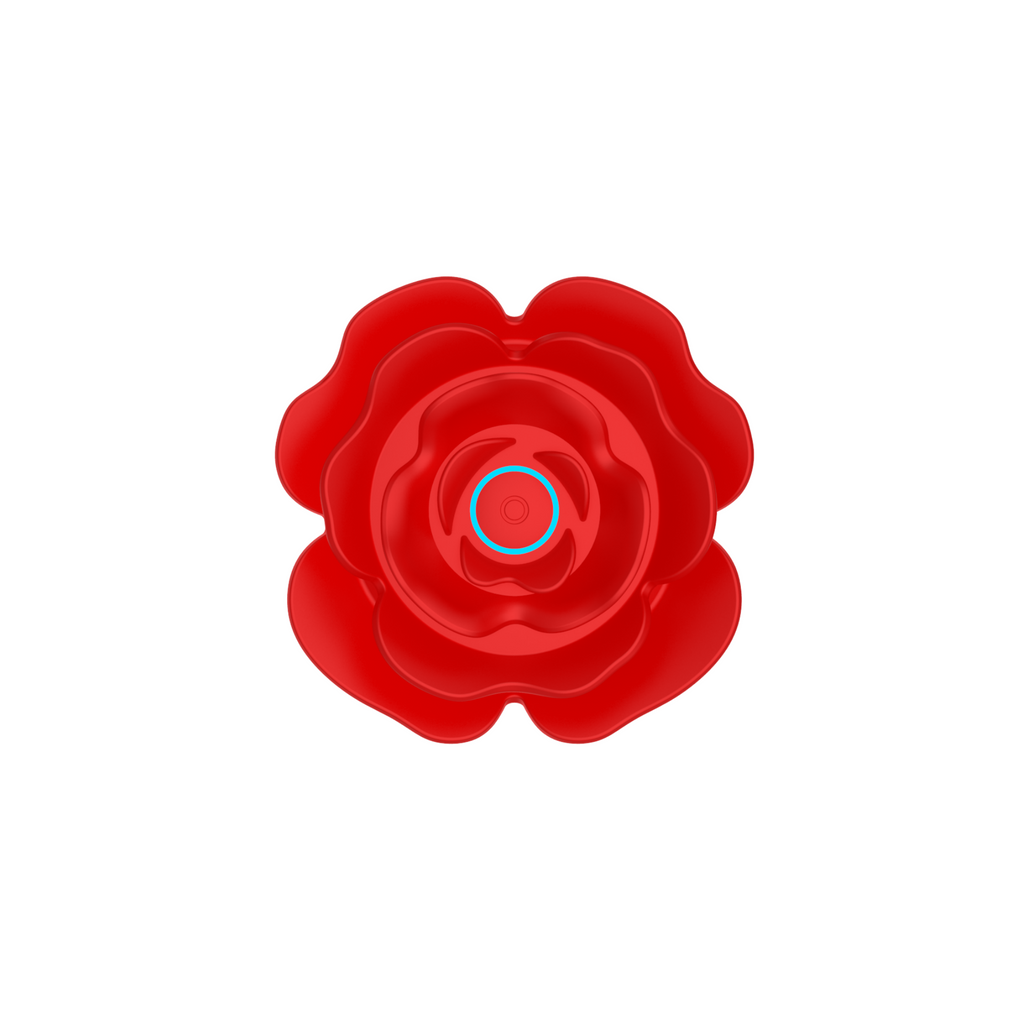 Augusta - The Rose Butt Plug - Best Rose Anal Plug | V For Vibes