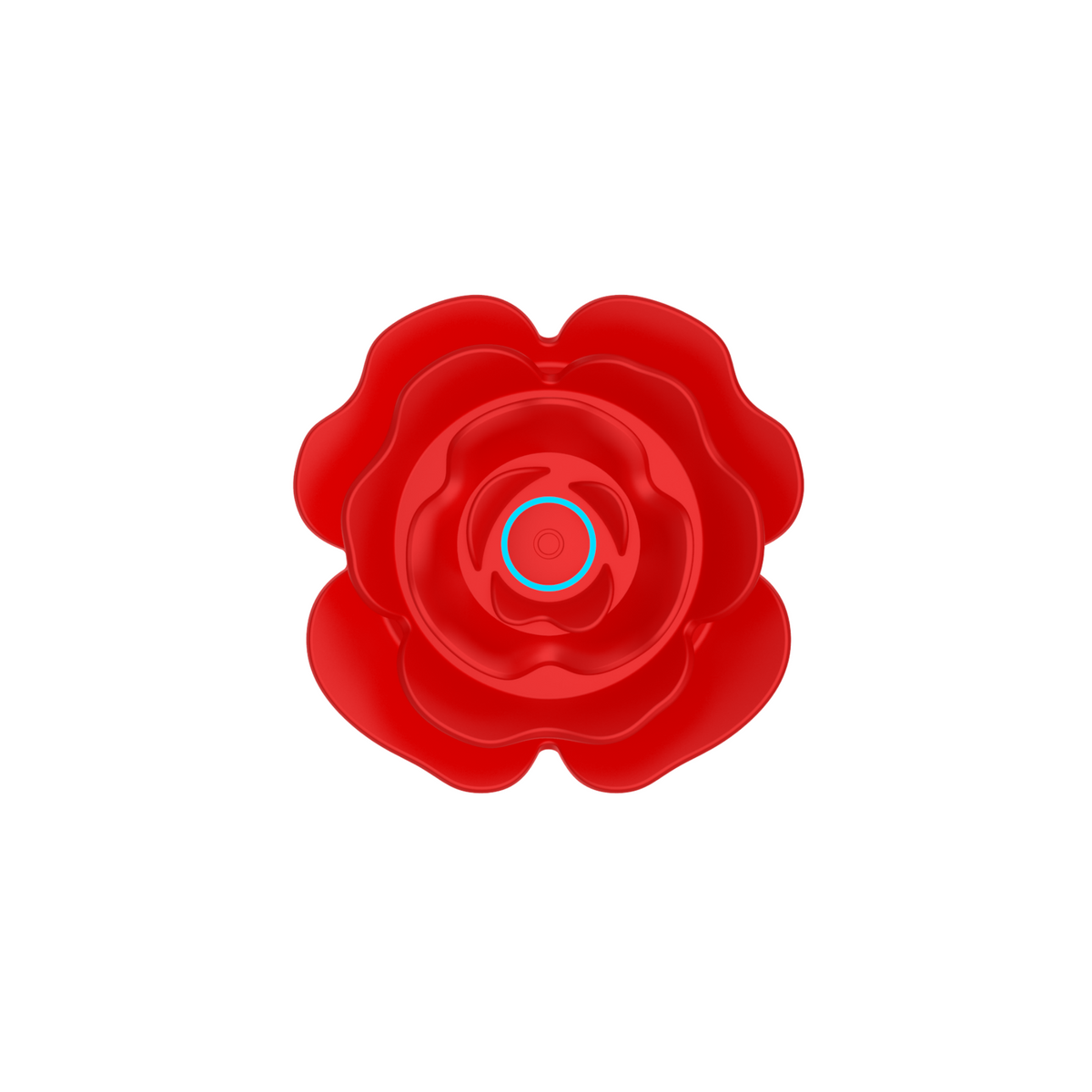 Augusta - The Rose Butt Plug - Best Rose Anal Plug | V For Vibes
