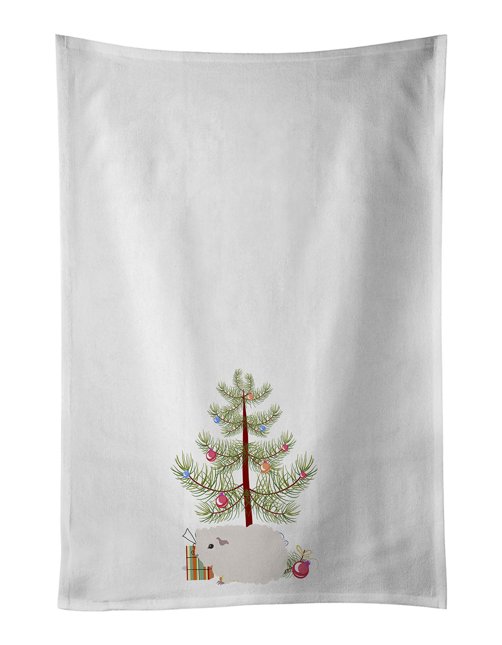 Merino Guinea Pig Merry Christmas Kitchen Towel Set of 2
