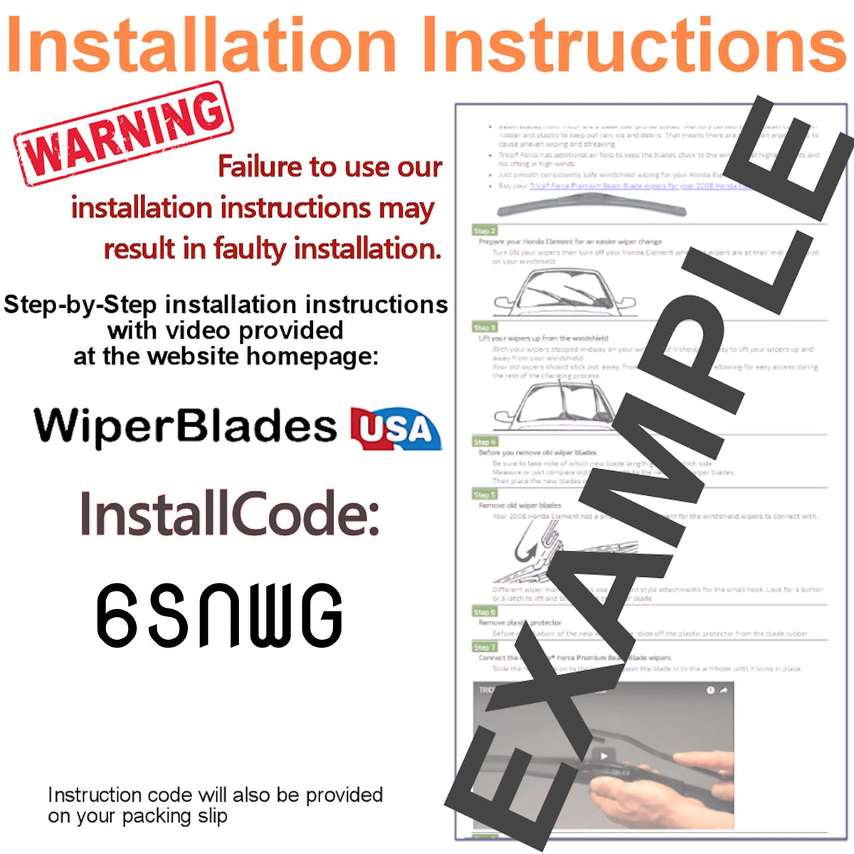 2003 Isuzu Ascender Wiper Blades w/2yr Wear Warranty (Set of 3) w/Rear Wipers