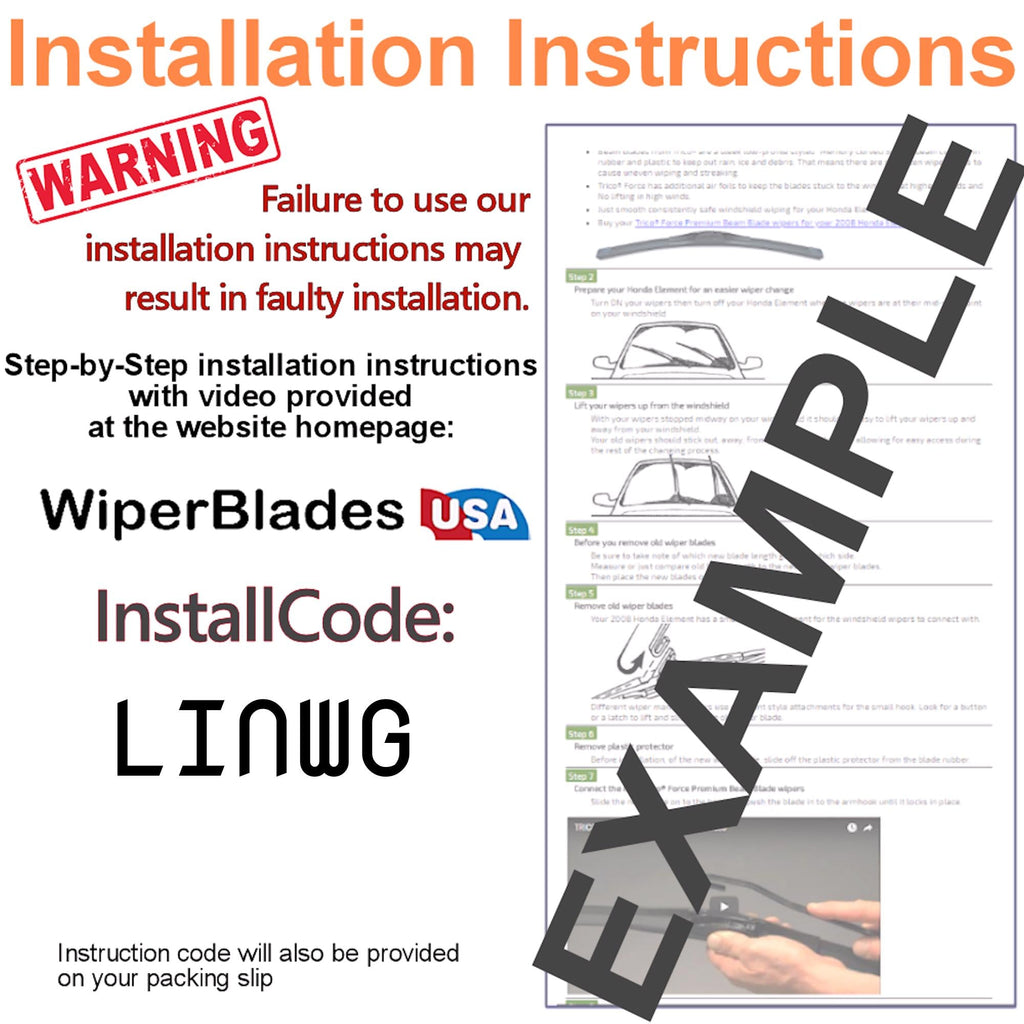 2019 Jaguar XJR575 Wiper Blades Set w/1yr Warranty (Set of 2) Pulse Beam Wipers