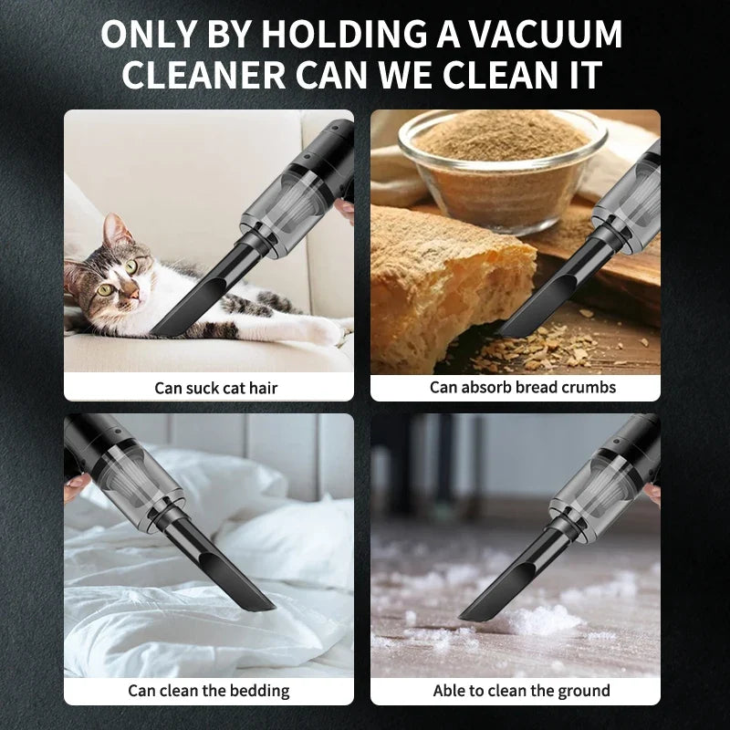 Cordless 5-in-1 Car & Home Vacuum, 15,000 Pa