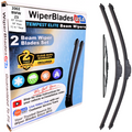 2002 BMW Z3 Wiper Blades Set w/2yr Wear Warranty (Set of 3) w/Rear Tempest Elite