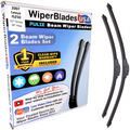 2007 Lexus IS250 Wiper Blades Set w/1yr Warranty (Set of 2) Pulse Beam Wipers