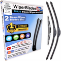 2019 Cadillac Escalade Wiper Blades w/1yr Wear Warranty (Set of 3) w/Rear Wipers
