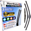 2024 Kia Niro Wiper Blades w/1yr Wear Warranty (Set of 3) w/Rear Wipers