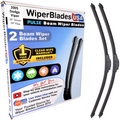 2005 Dodge Viper Wiper Blades Set w/1yr Warranty (Set of 2) Pulse Beam Wipers