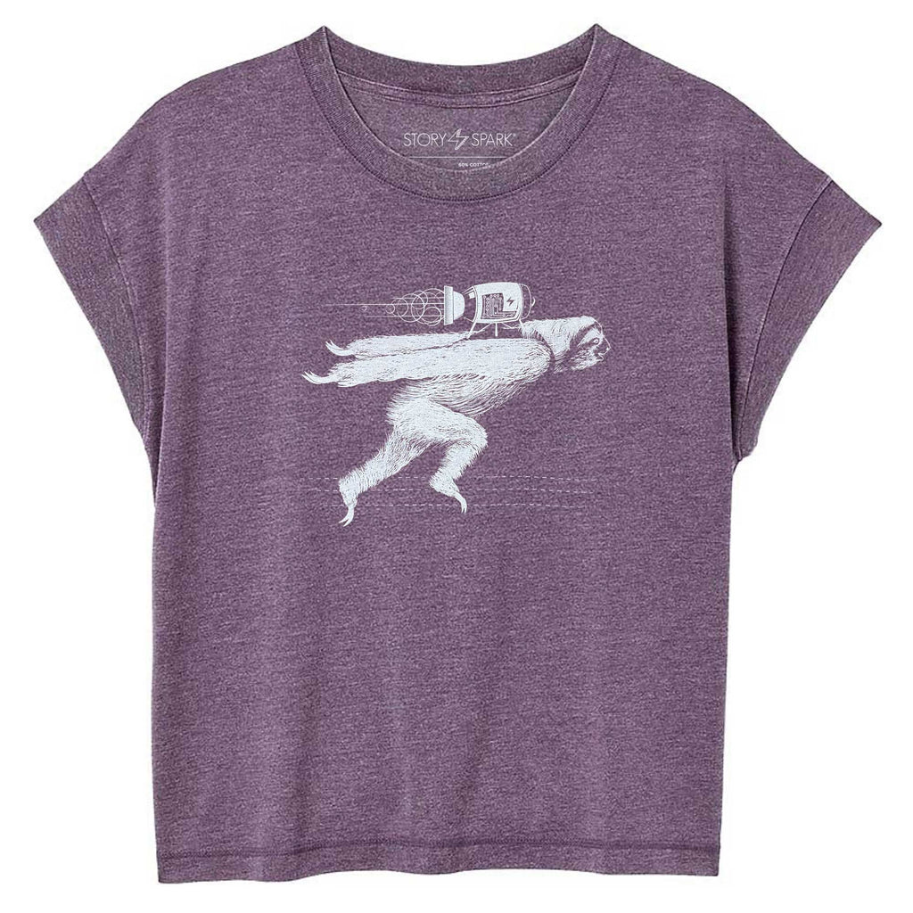 Boooost Womens Deep Crewneck T-shirt