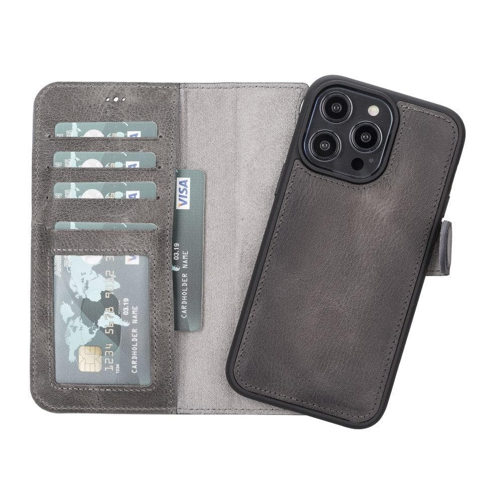 Casper iPhone 12 Series Detachable Leather Wallet Case