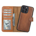 Casper iPhone 12 Series Detachable Leather Wallet Case