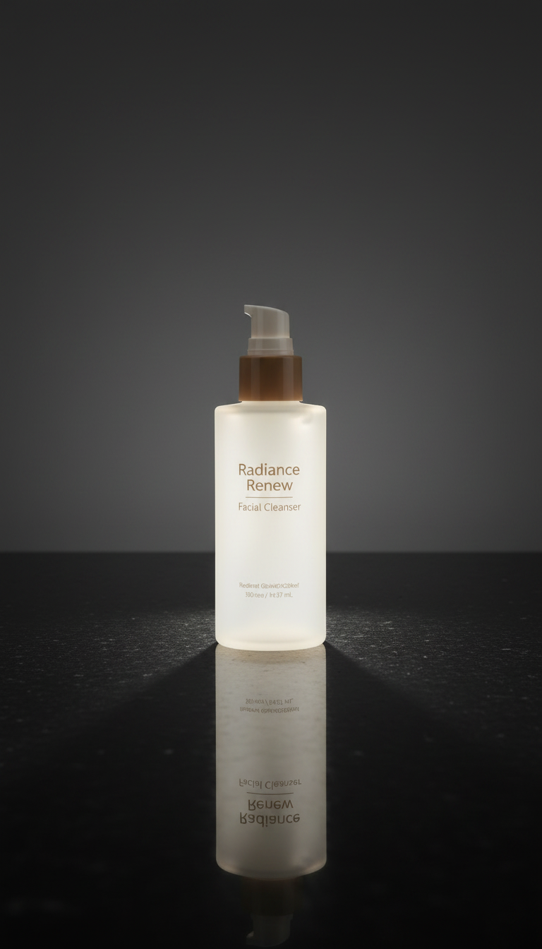 Radiance Renew Facial Cleanser in a new setting