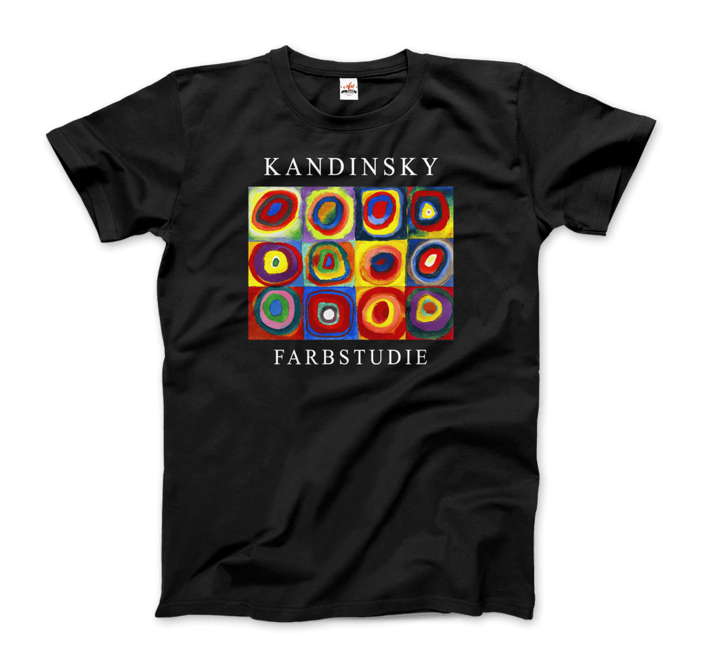 Kandinsky Farbstudie Color Study, Squares with Concentric Circles, 1913 artwork t-shirt