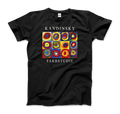 Kandinsky Farbstudie Color Study, Squares with Concentric Circles, 1913 artwork t-shirt