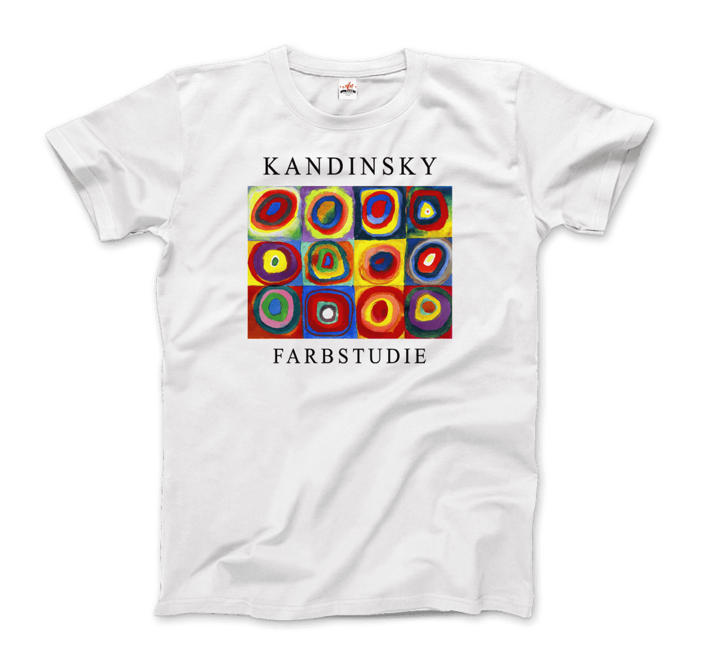 Kandinsky Farbstudie Color Study, Squares with Concentric Circles, 1913 artwork t-shirt