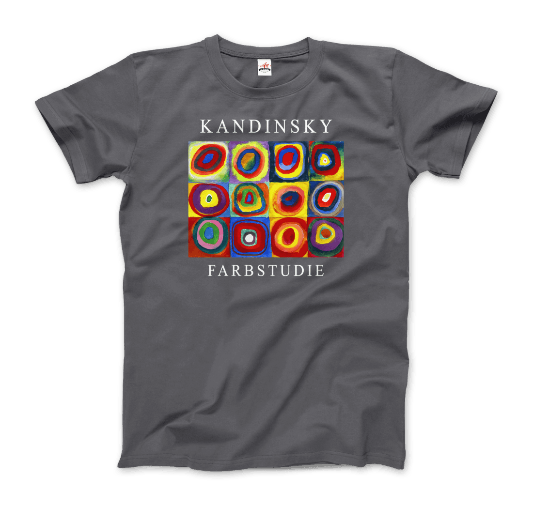 Kandinsky Farbstudie Color Study, Squares with Concentric Circles, 1913 artwork t-shirt