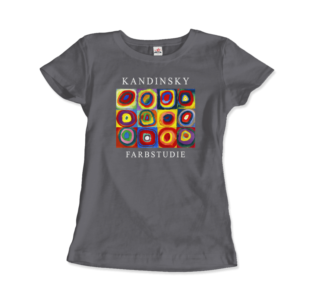 Kandinsky Farbstudie Color Study, Squares with Concentric Circles, 1913 artwork t-shirt