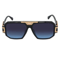 LEGEND - Square Sunglasses Black Blue-Lavender Fade