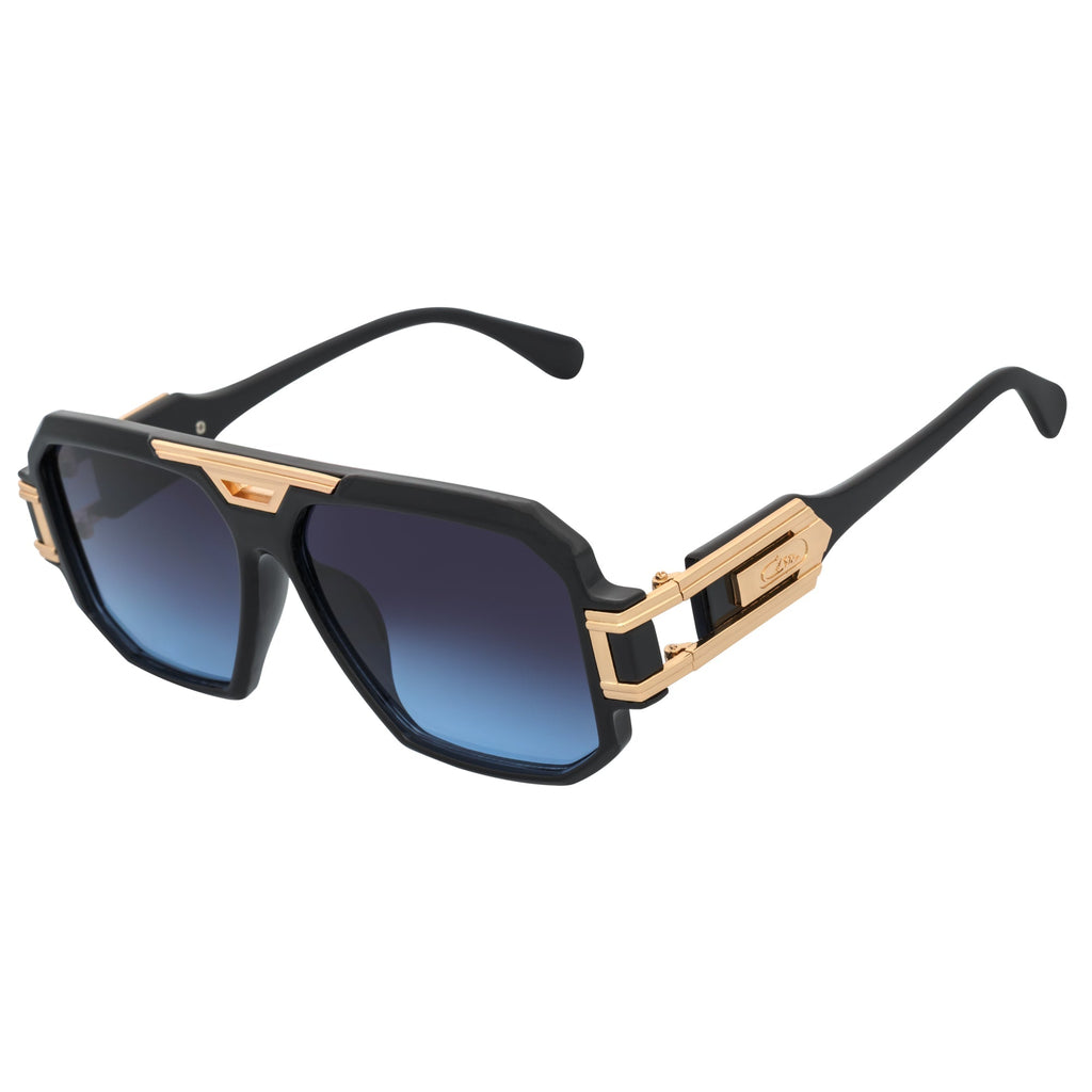 LEGEND - Square Sunglasses Black Blue-Lavender Fade