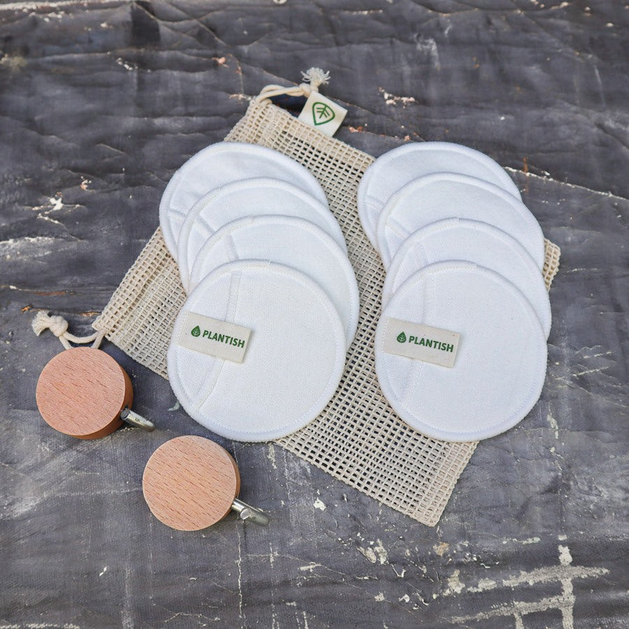 100% Cotton Facial Rounds Set